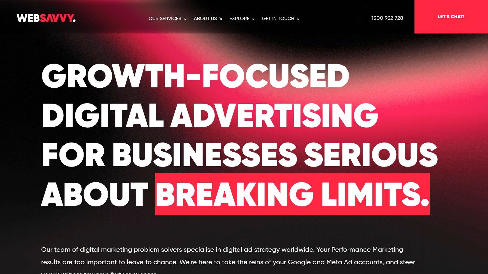 WebSavvy – Melbourne-based Google Ads specialist agency