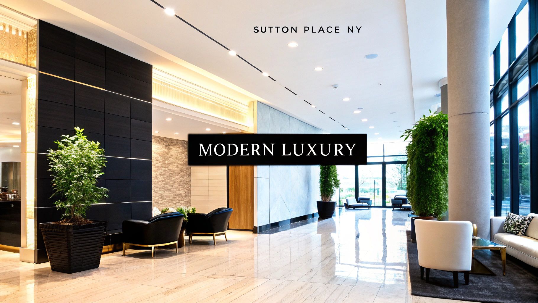 The elegant architecture of Sutton Place in the 1920s