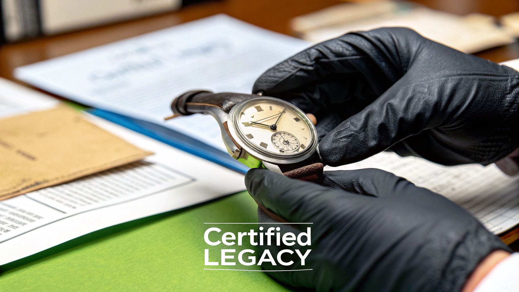 Preparing your antique watch for appraisal