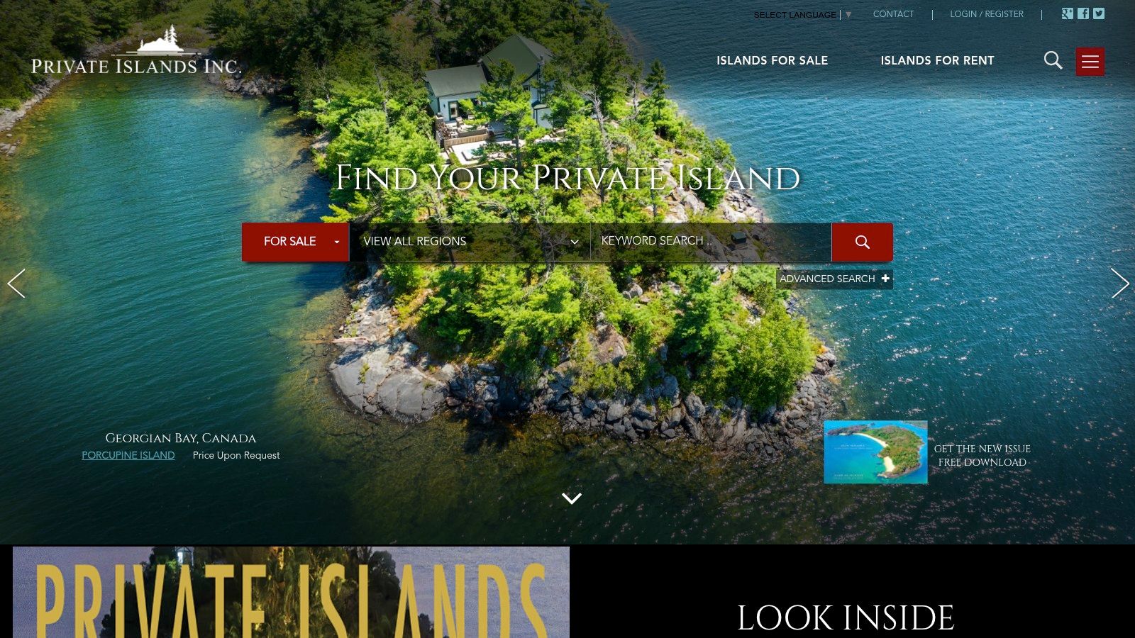 Private Islands Inc
