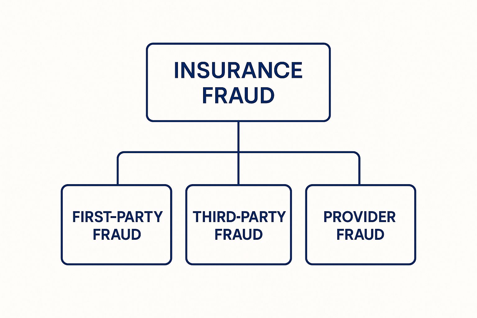 Insurance fraud diagram