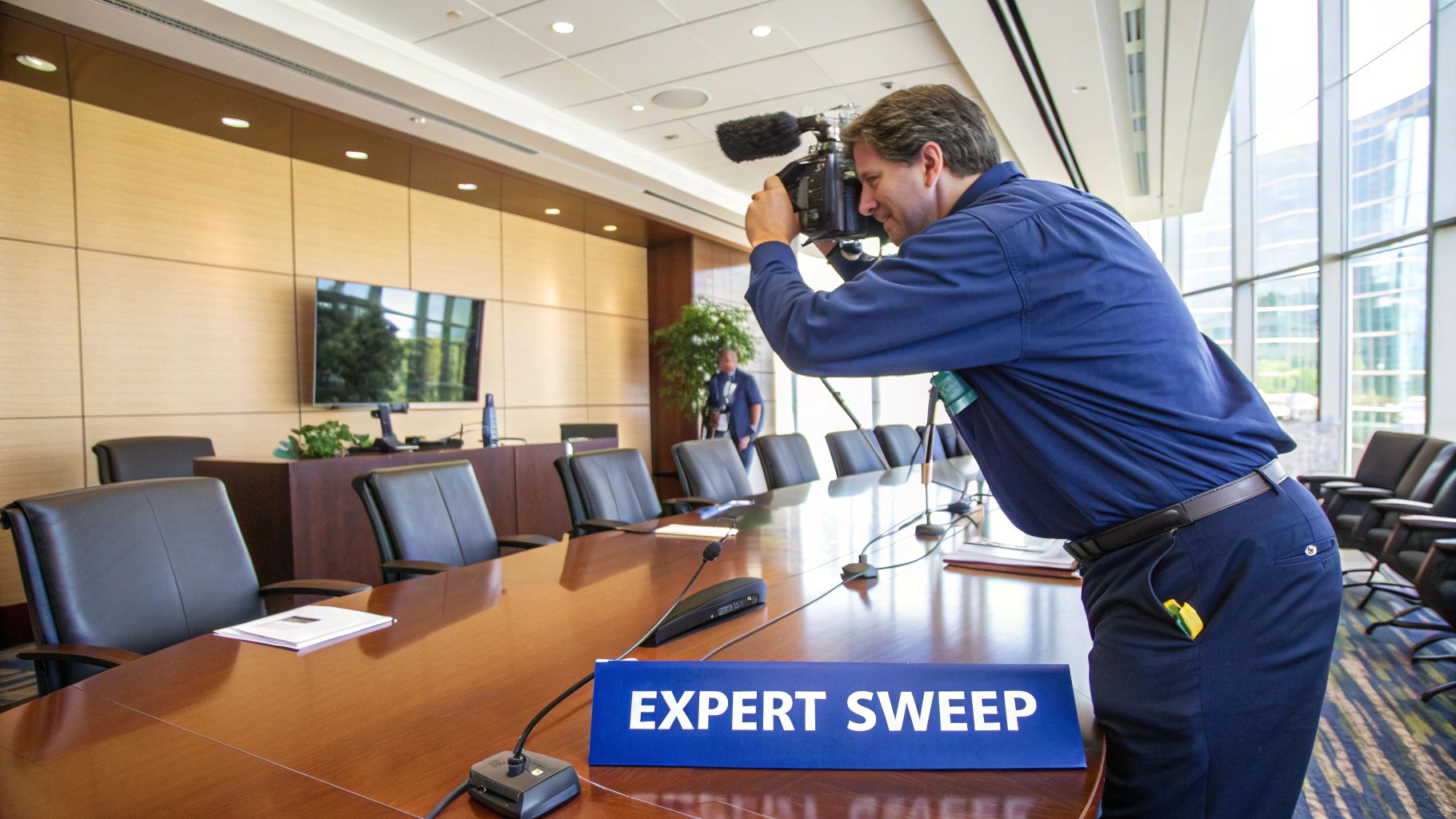 Expert TSCM bug sweeps