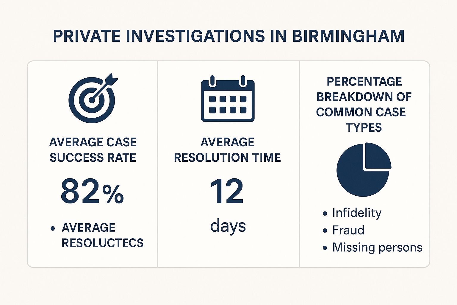 Private investigation statistics