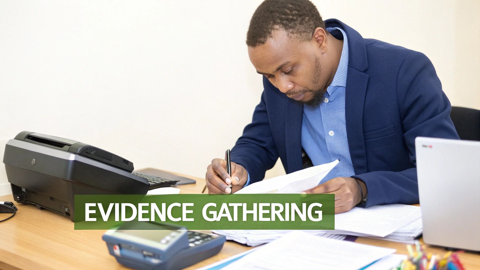 gathering evidence