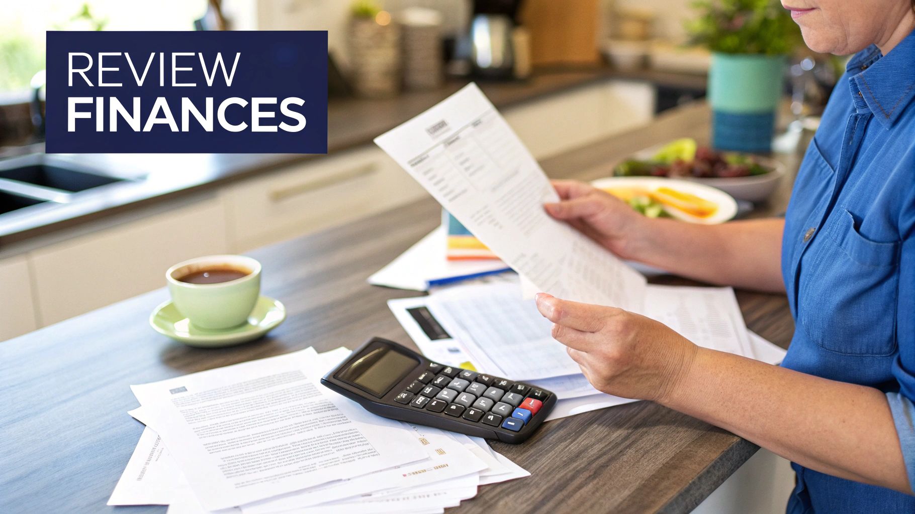 Review finances