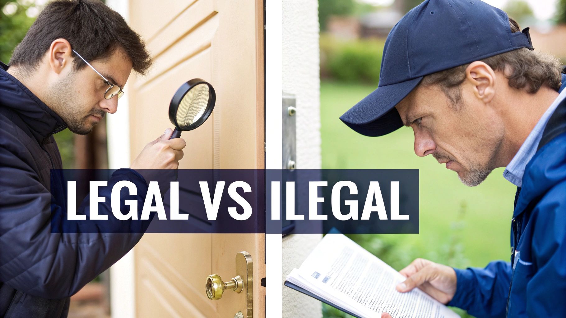Legal vs Illegal private investigations
