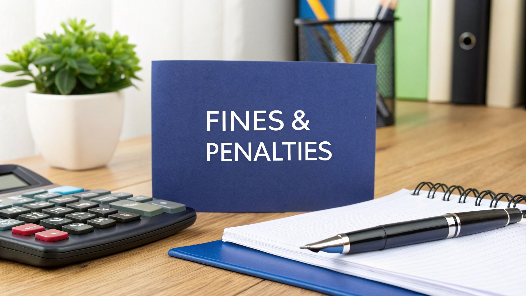 fines and penalties