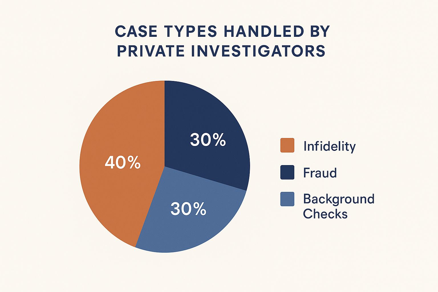 private investigator case types