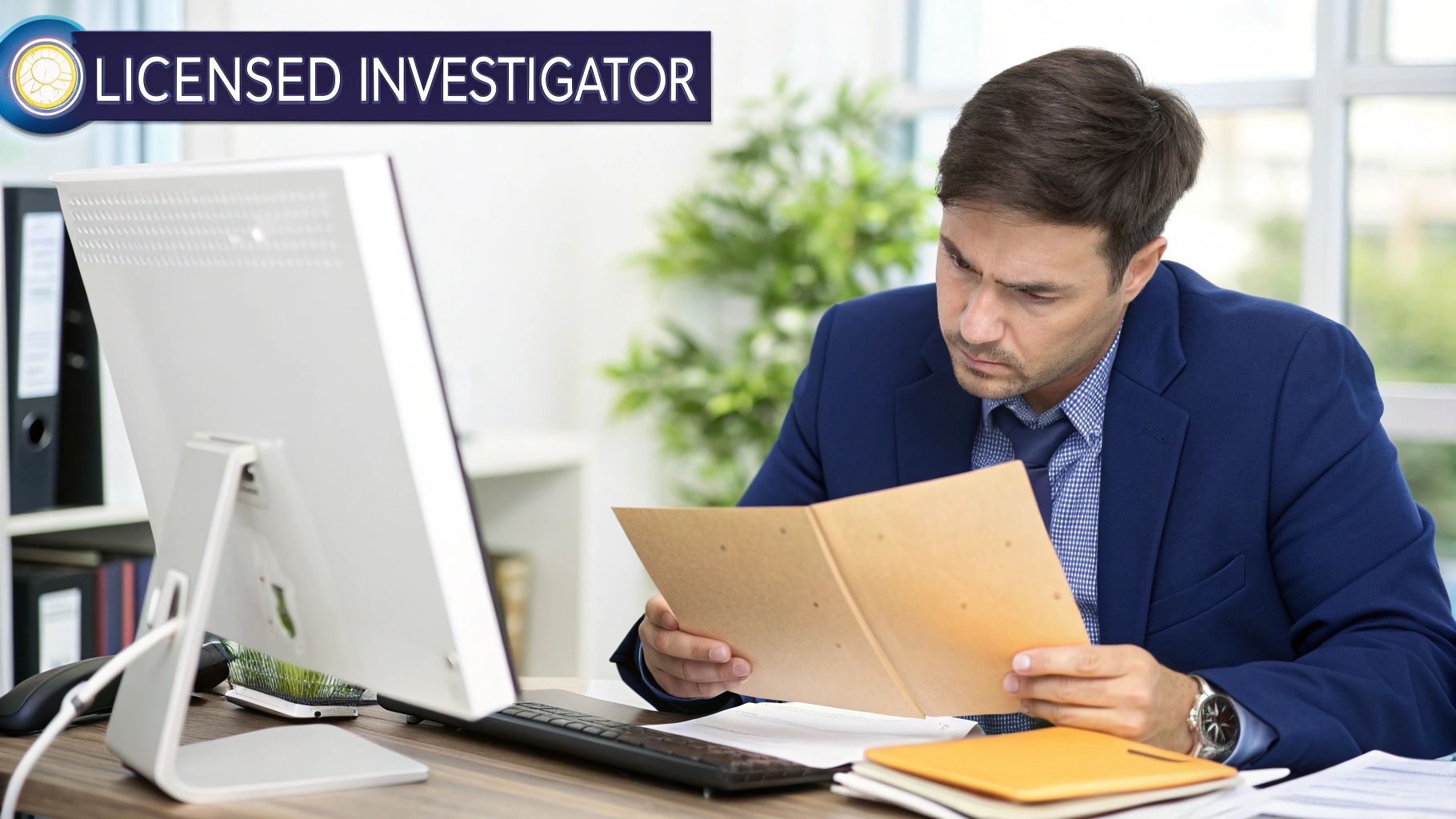 Licenses private investigators