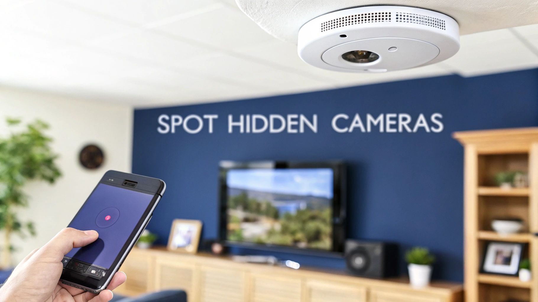 Spotting hidden cameras