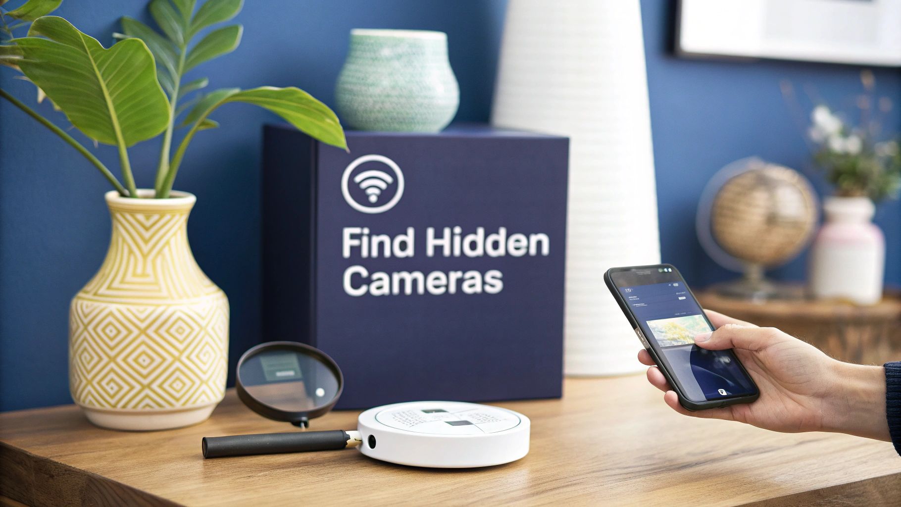 Finding hidden camera