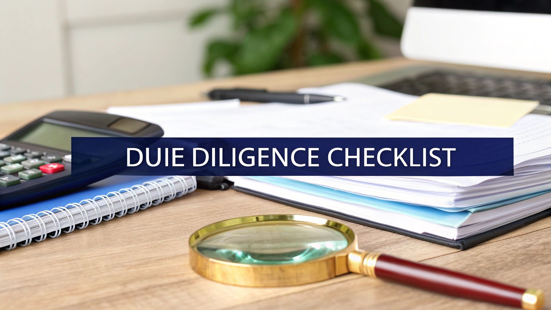 Due diligence checklist