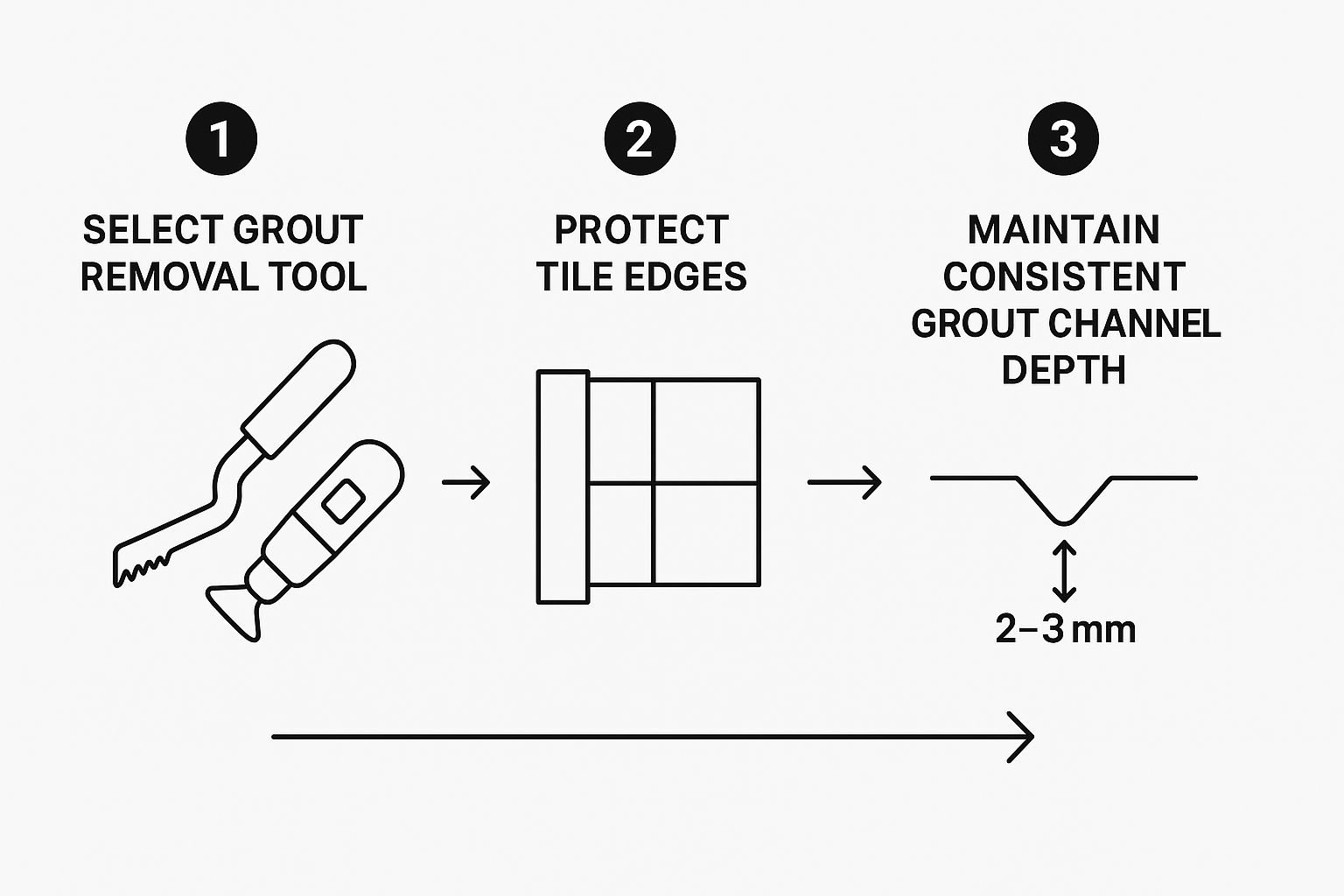 Infographic about can you grout over old grout