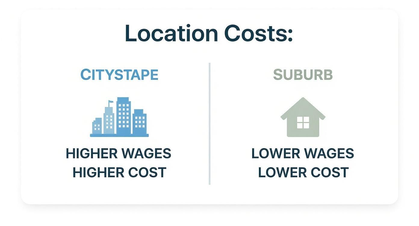 Infographic about house cleaning cost