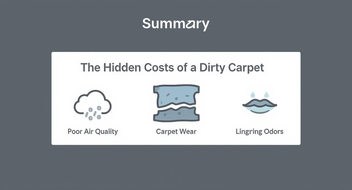 Infographic about is professional carpet cleaning worth it