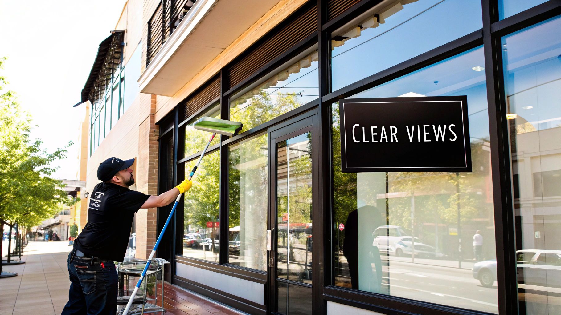 Window and Glass Surface Cleaning