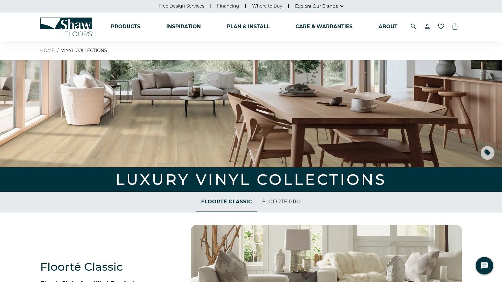 Shaw Floors (Floorté collections)