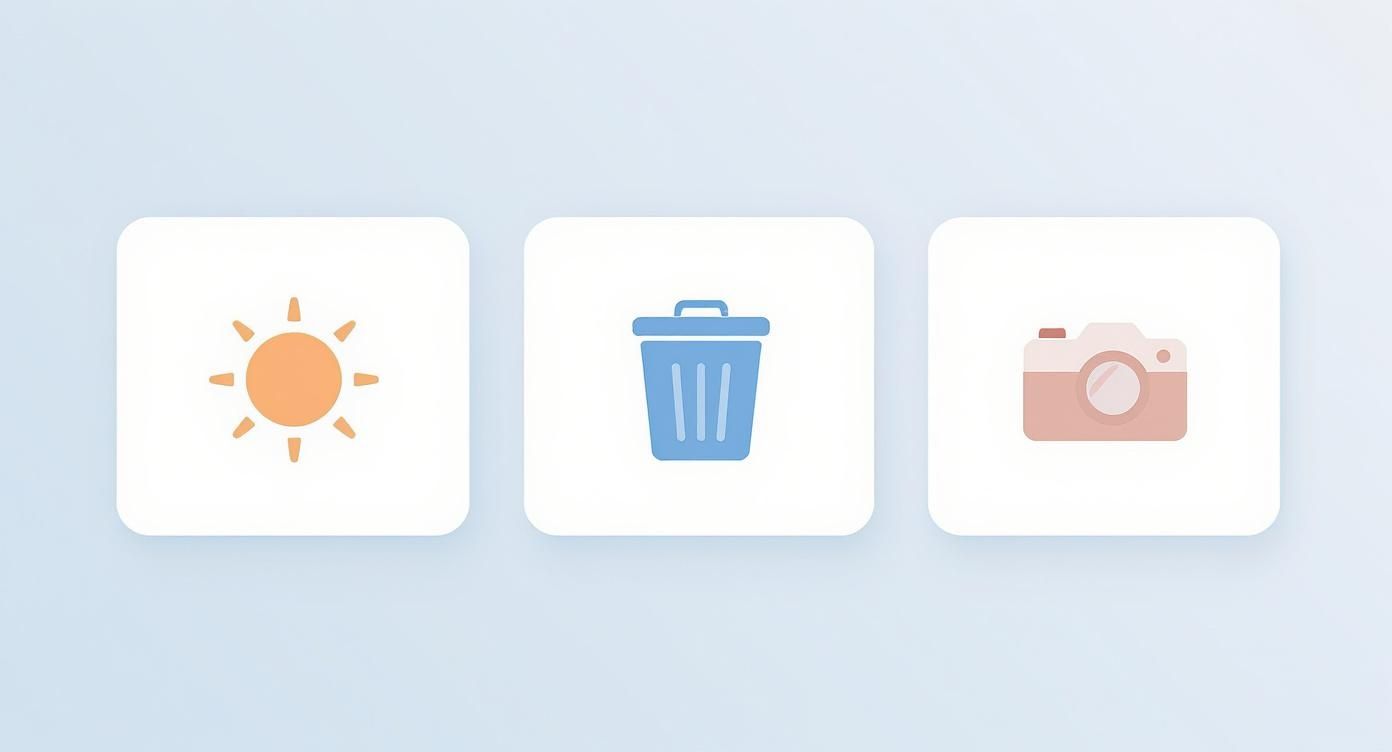 Infographic about how to advertise a room to rent