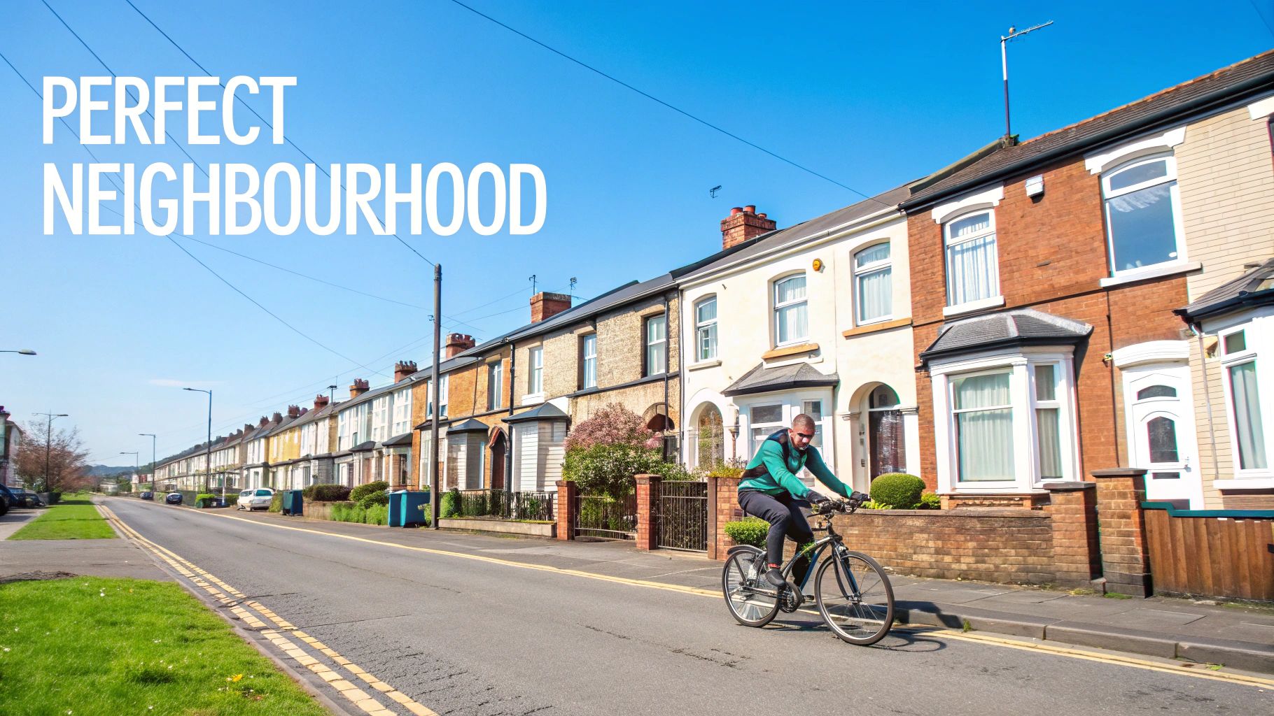 Map of Cardiff showing different neighbourhoods, with pins on key areas.