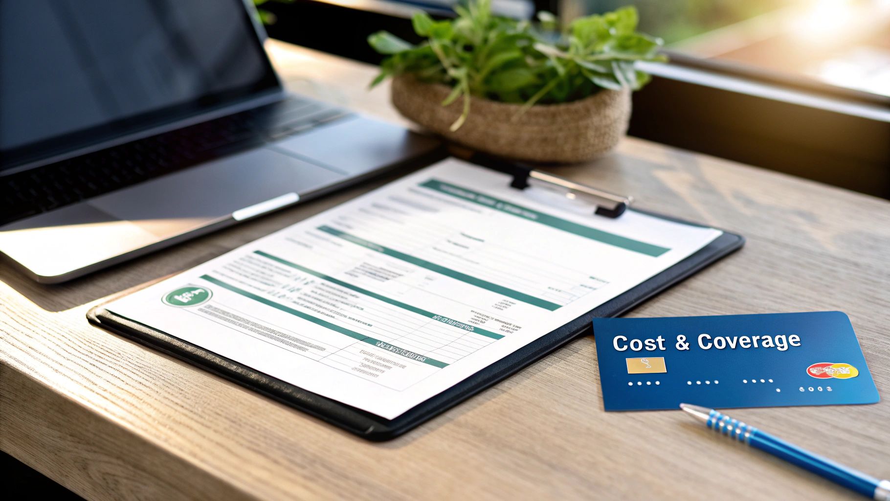 A healthcare professional prepares for a home medical visit, symbolizing at-home testing services.