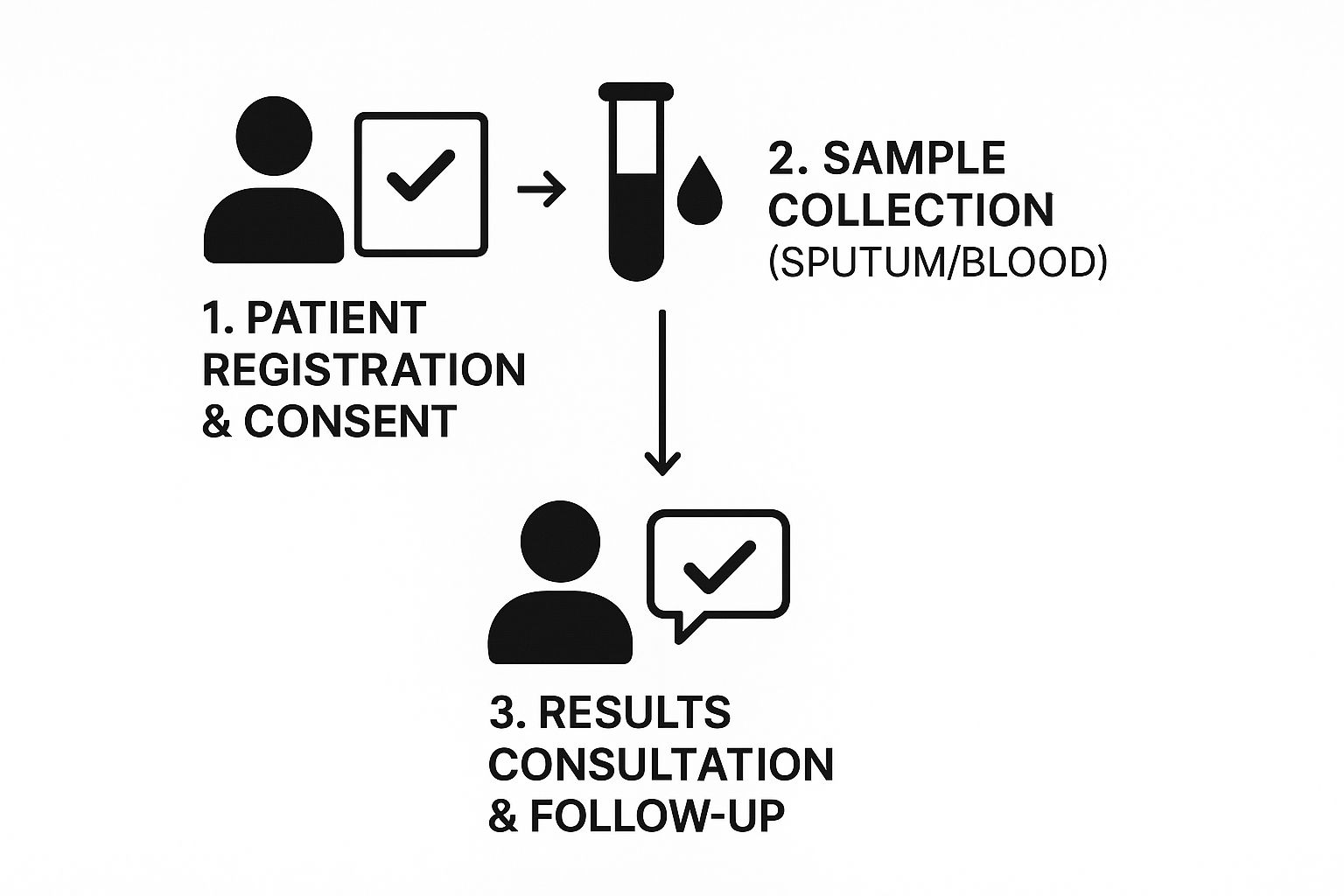 Infographic about tb test in dubai