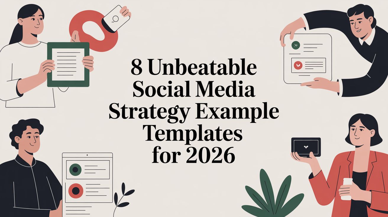 8 Unbeatable Social Media Strategy Example Templates for 2026 | Trendy Blog