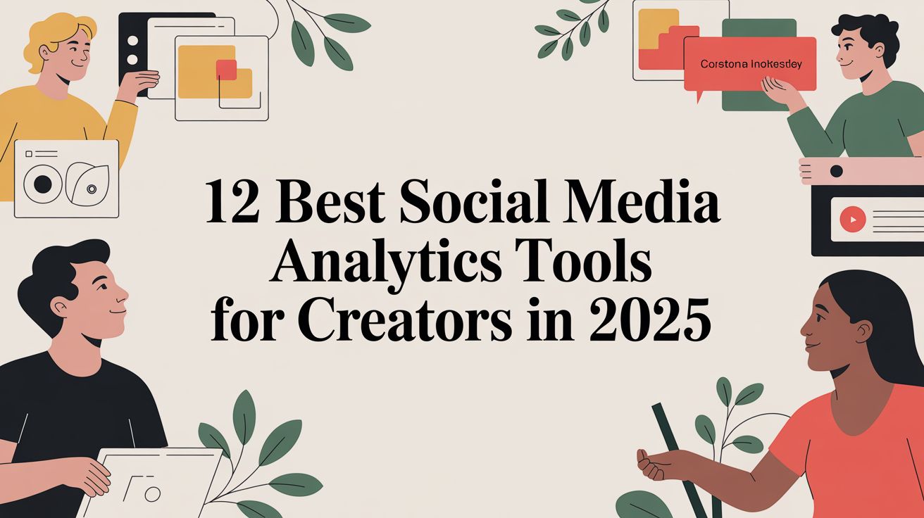 12 Best Social Media Analytics Tools for Creators in 2025 | Trendy Blog