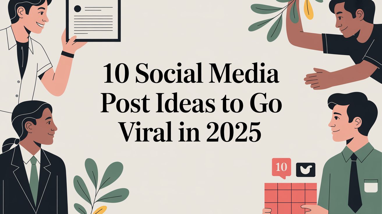 10 Social Media Post Ideas to Go Viral in 2025 | Trendy Blog