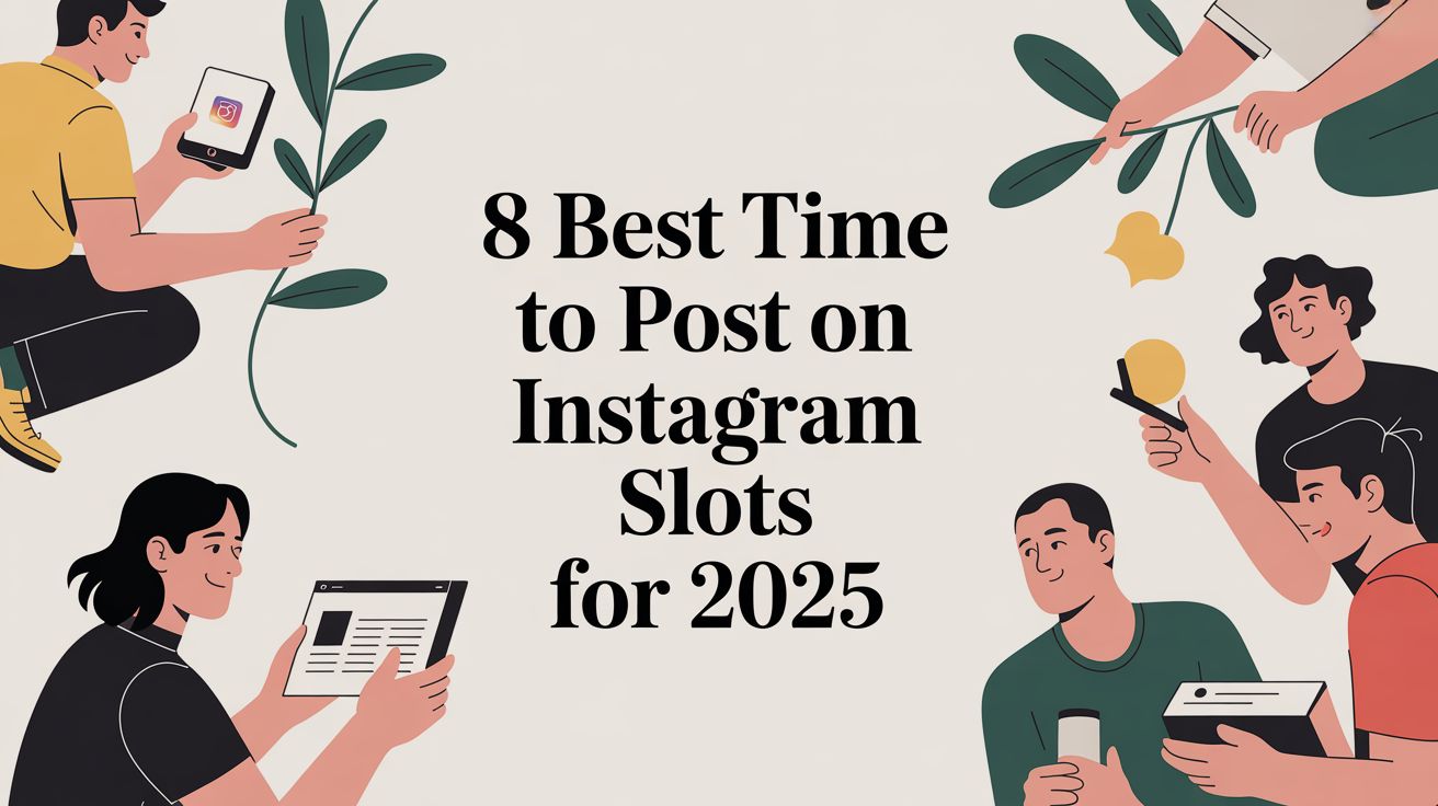8 Best Time to Post on Instagram Slots for 2025 | Trendy Blog