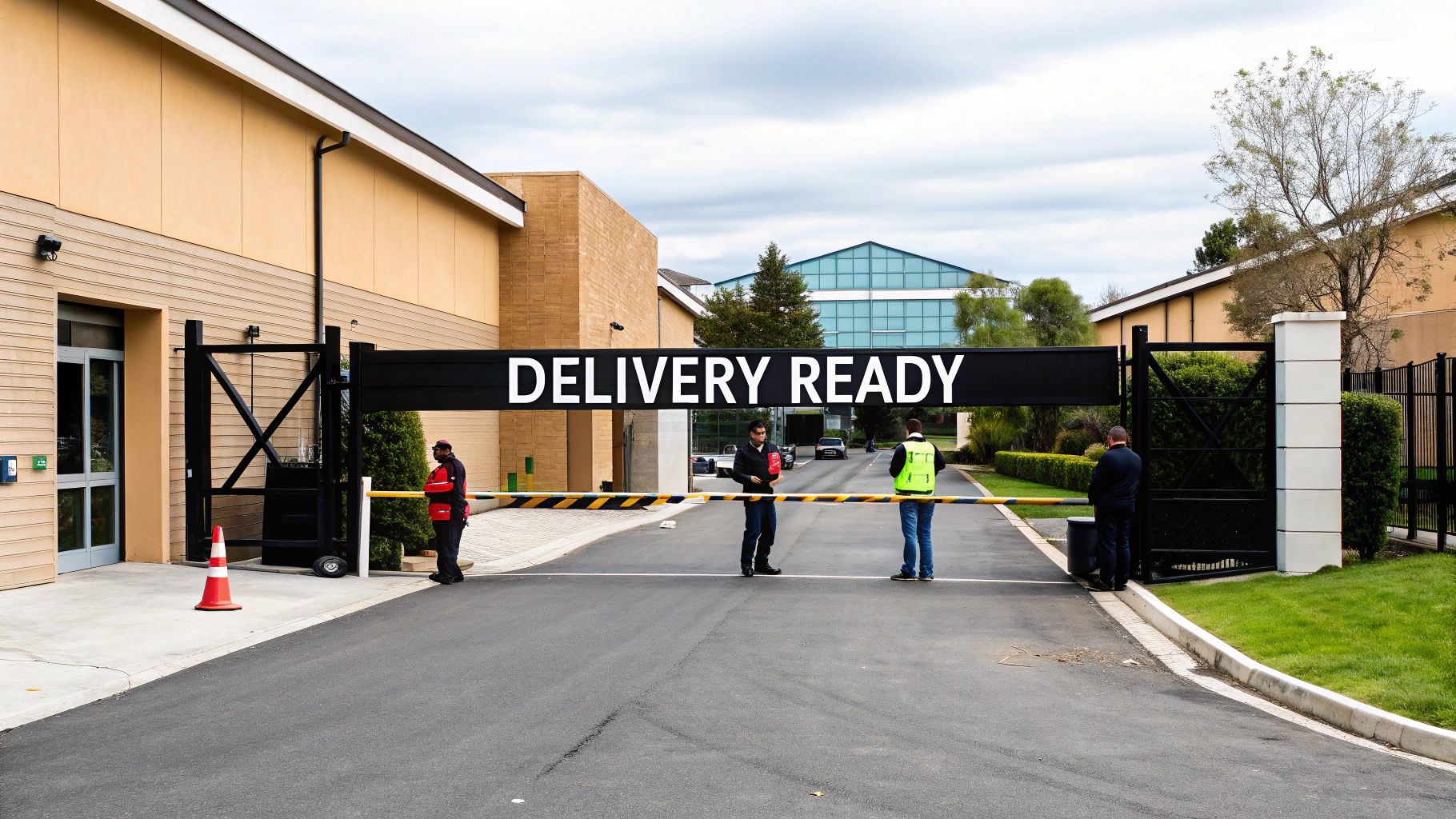 Event staff setting up tables and chairs in a venue in Bellville, Cape Town.