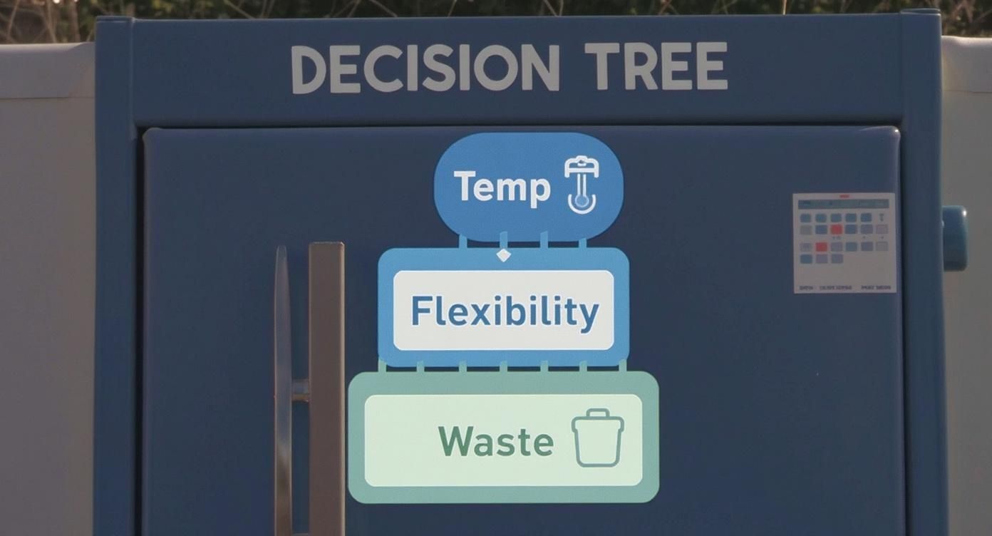 Infographic about mobile fridge hire