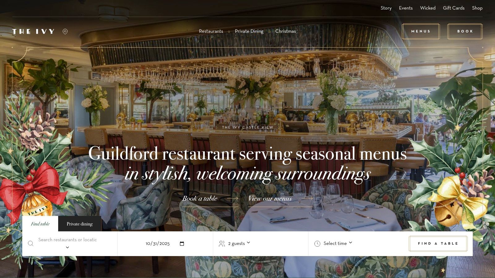 The Ivy Castle View, Guildford (Ivy Collection)