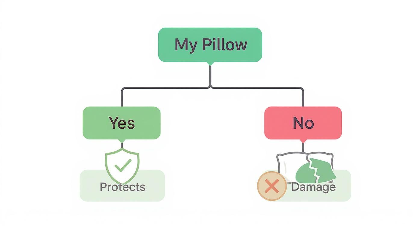 Infographic about pillow protectors nz