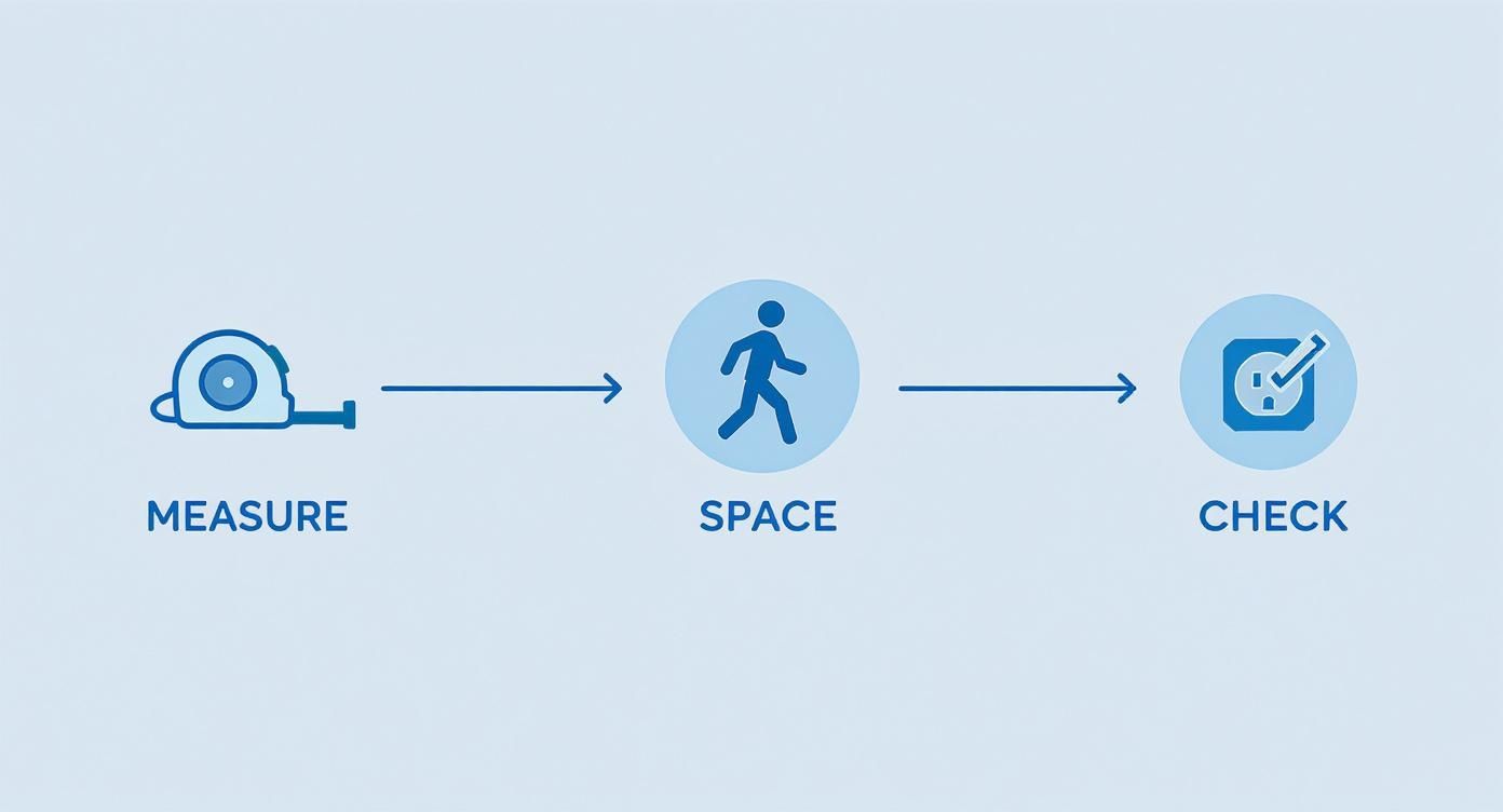 Infographic about king single dimensions
