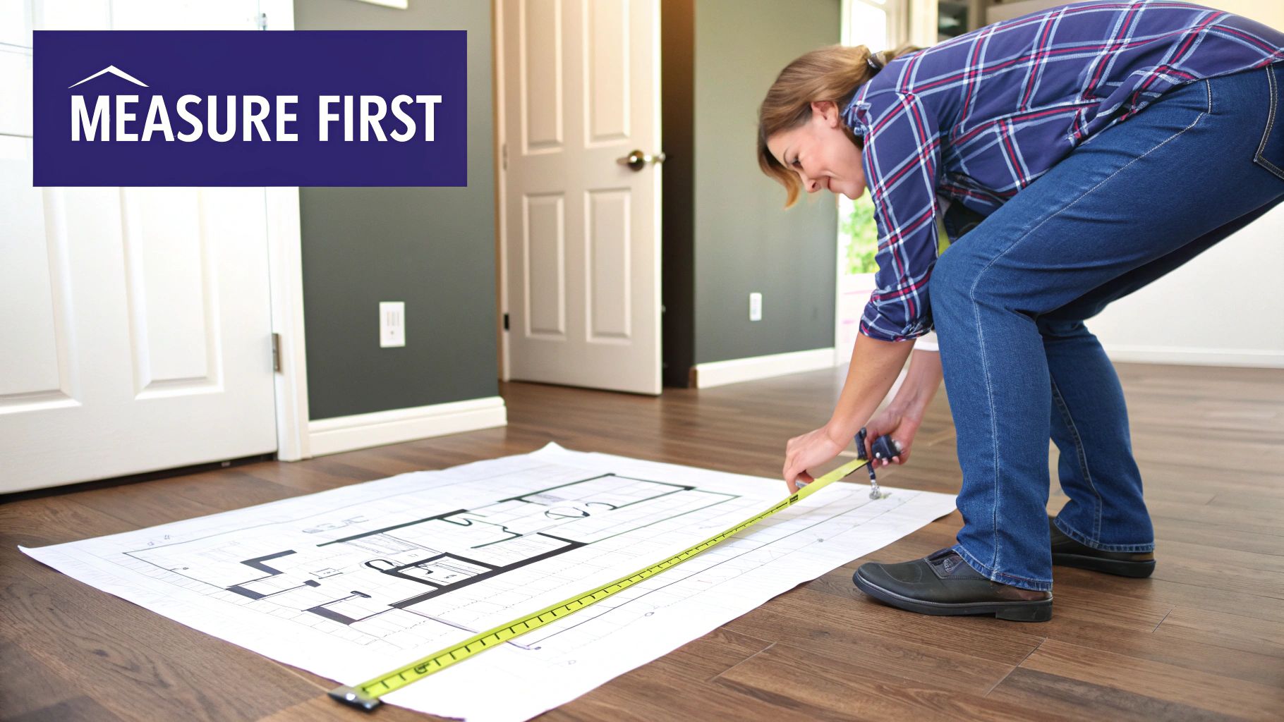 Well-made bed with perfectly fitting duvet and pillows.