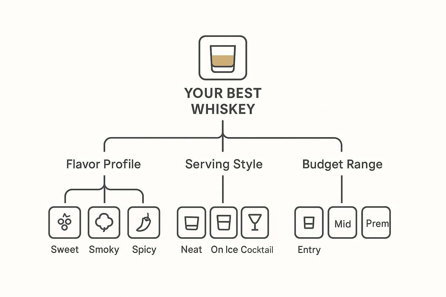 Infographic about what's the best whiskey