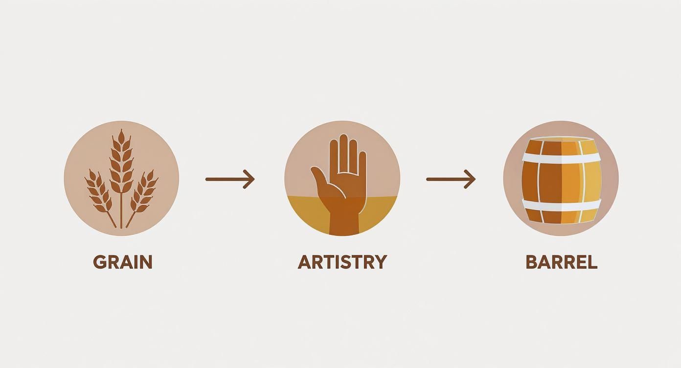 Infographic about best small batch bourbon