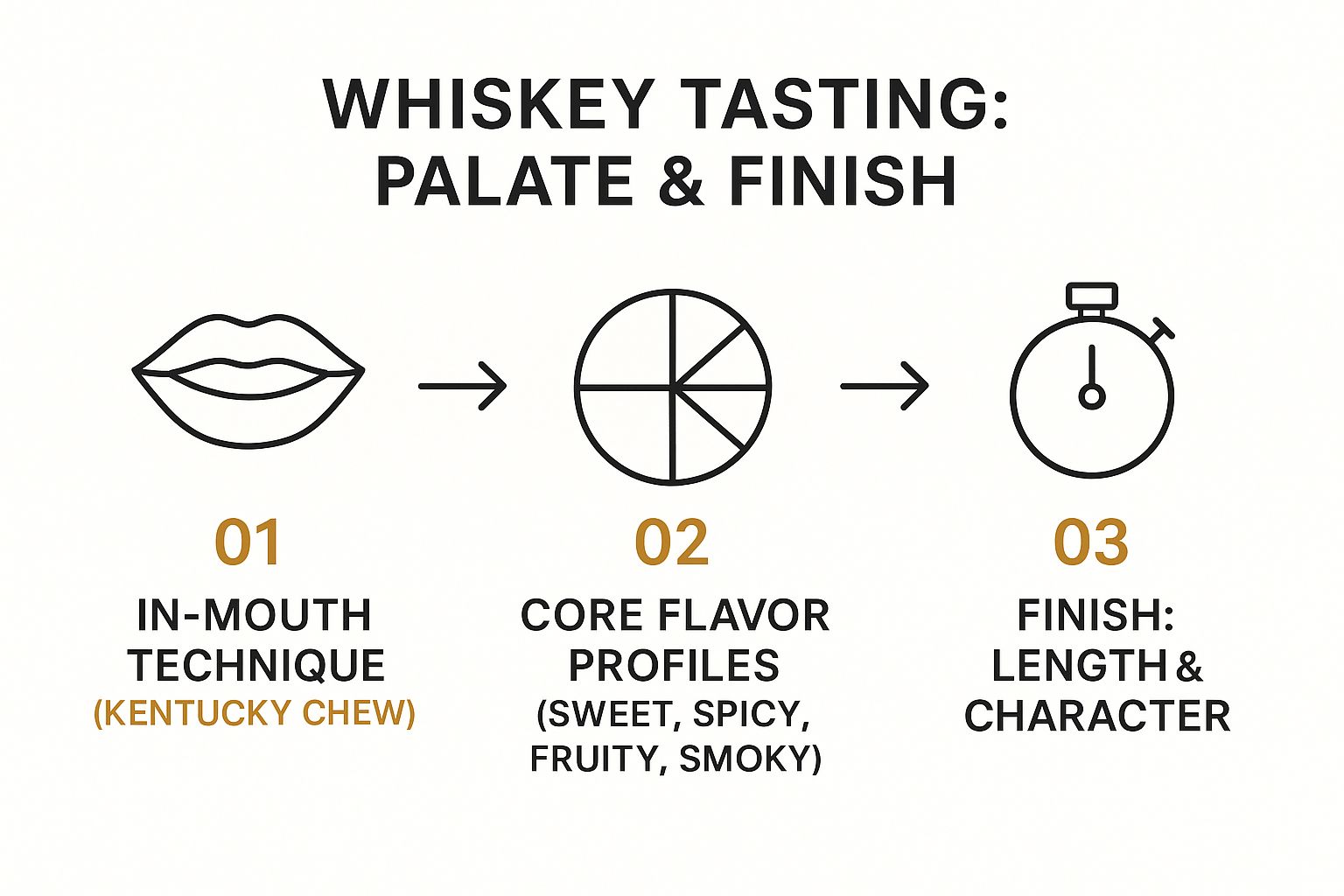 Infographic about whiskey tasting notes template