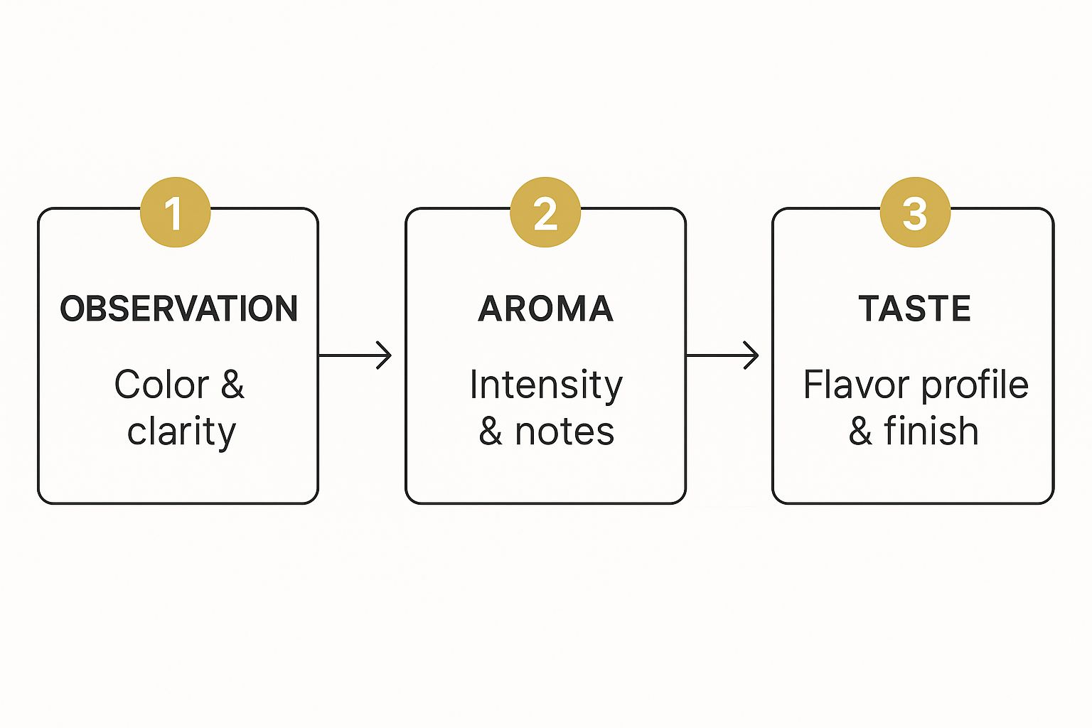 Infographic about at home whiskey tasting