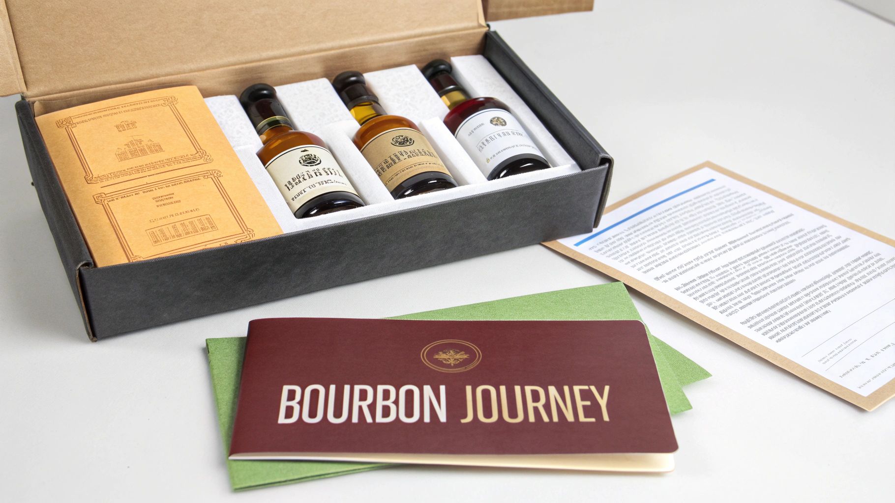 People enjoying a bourbon tasting experience.