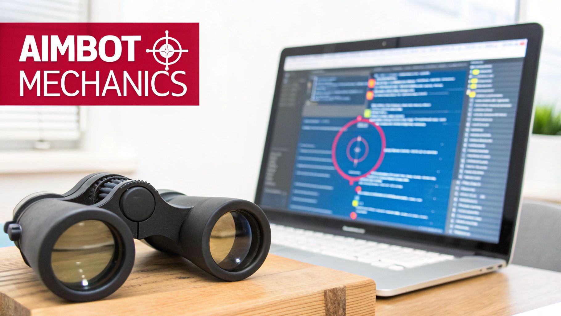 Aimbot overlay in Fortnite