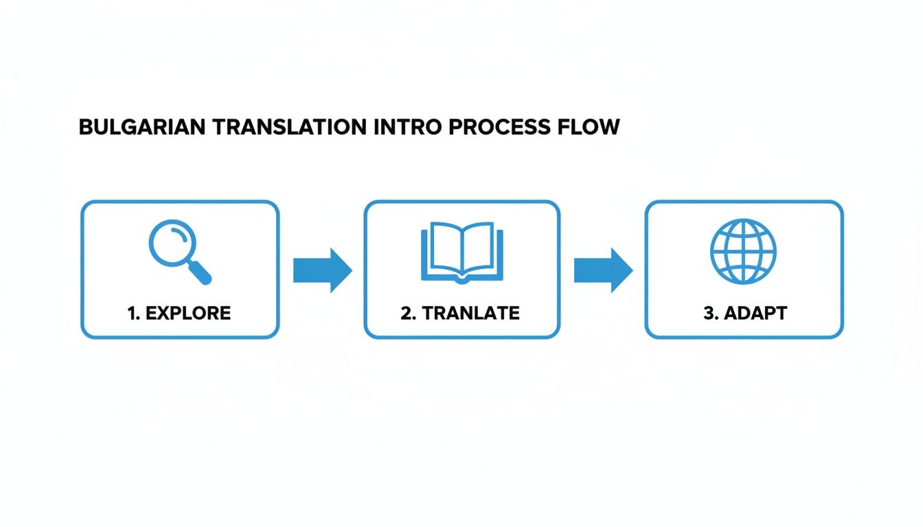 Infographic about translation from bulgarian