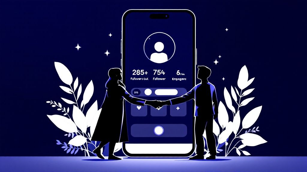 Influencer Partnership Distribution