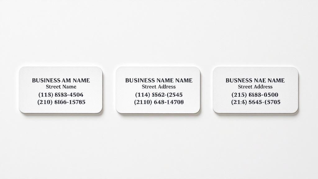 Maintain NAP Consistency Across All Online Directories