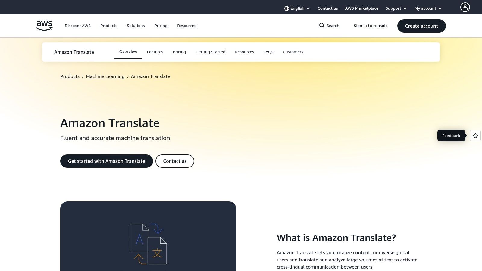 Amazon Translate (AWS)