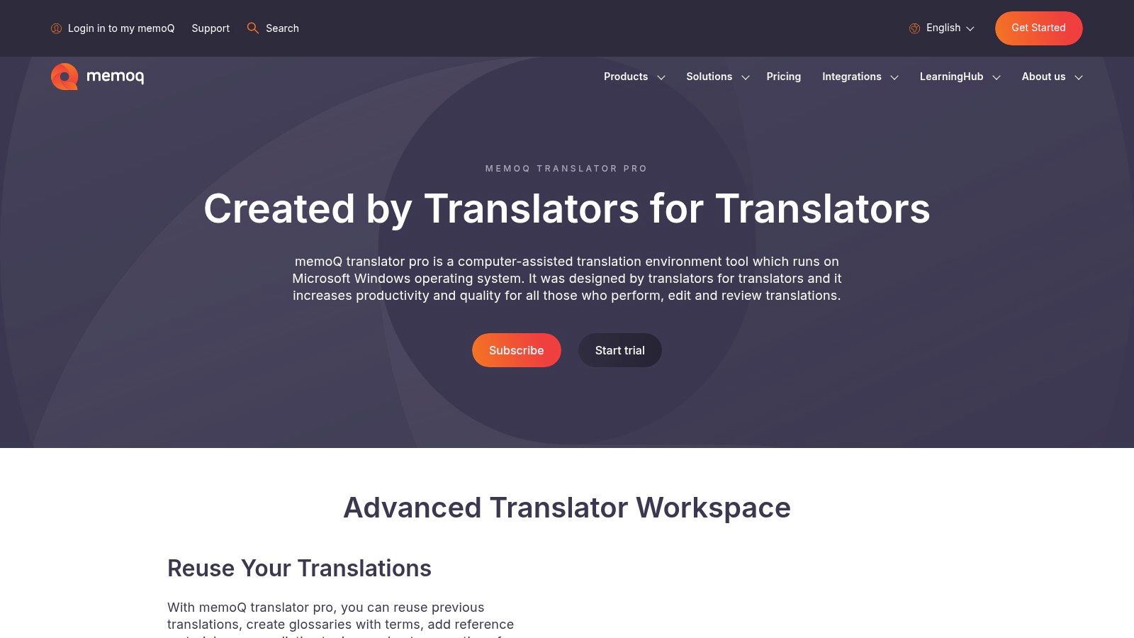 memoQ translator pro