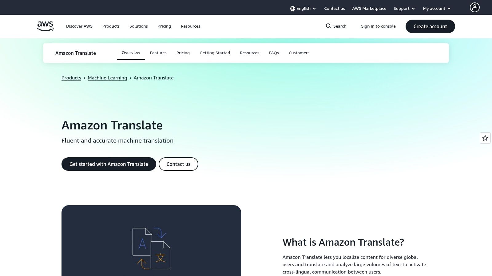 Amazon Translate (AWS)