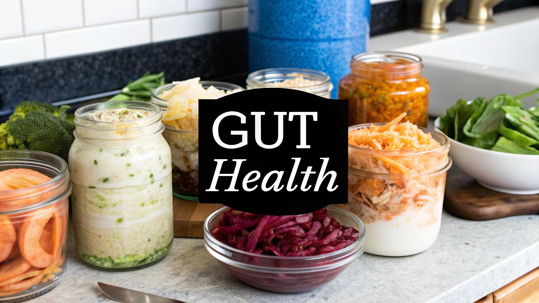 Fermented Foods (Yogurt, Kefir, Kimchi, Sauerkraut)
