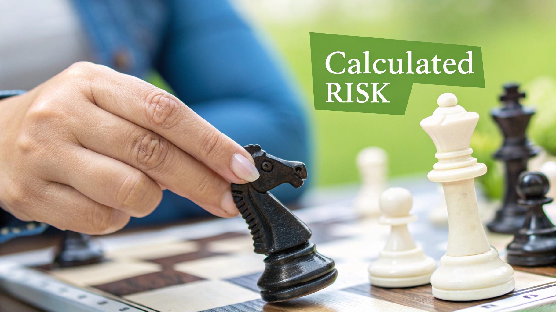 A visual representation of an option spread showing two interconnected options contracts.