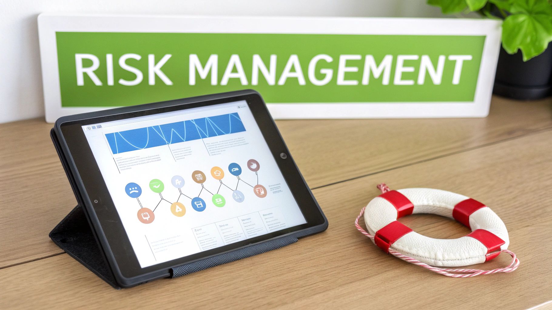 Person reviewing charts and graphs on multiple computer screens, illustrating risk management in trading.
